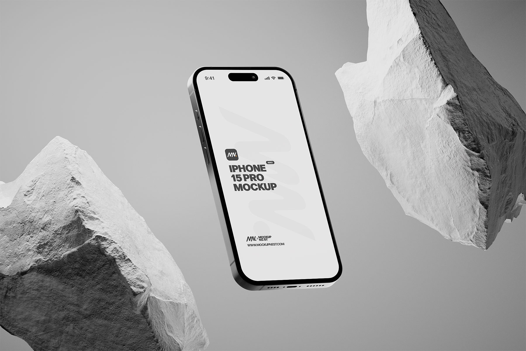 iPhone 15 Pro Free Mockups