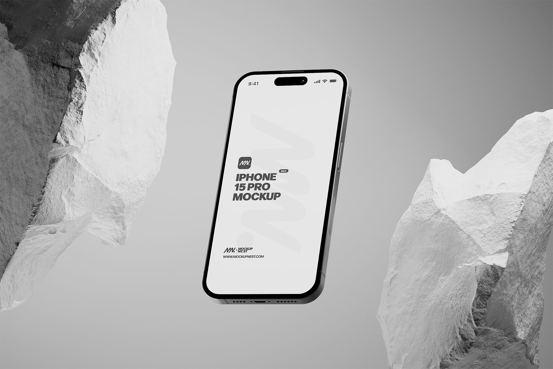 iPhone 15 Pro Free Mockups