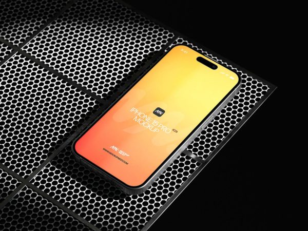 iPhone 15 Pro Max Free Mockup