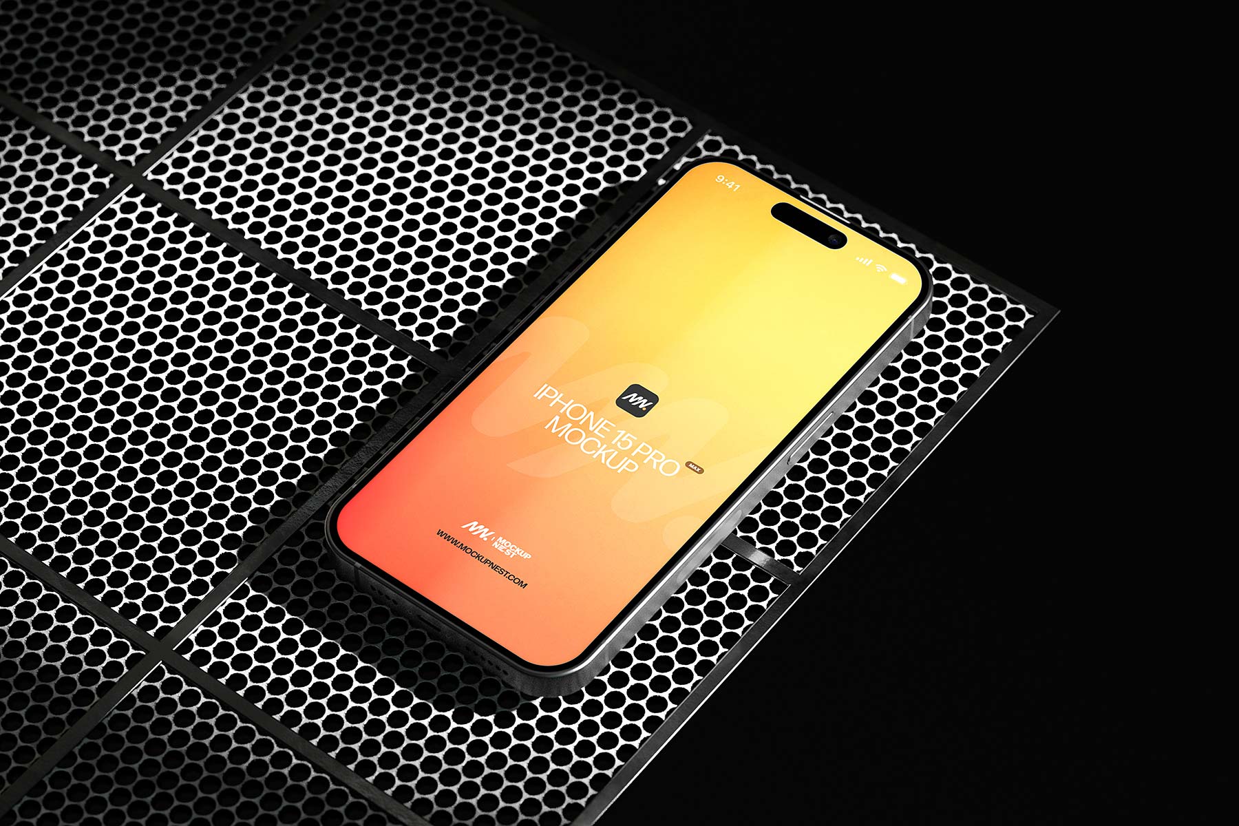 iPhone 15 Pro Max Free Mockup