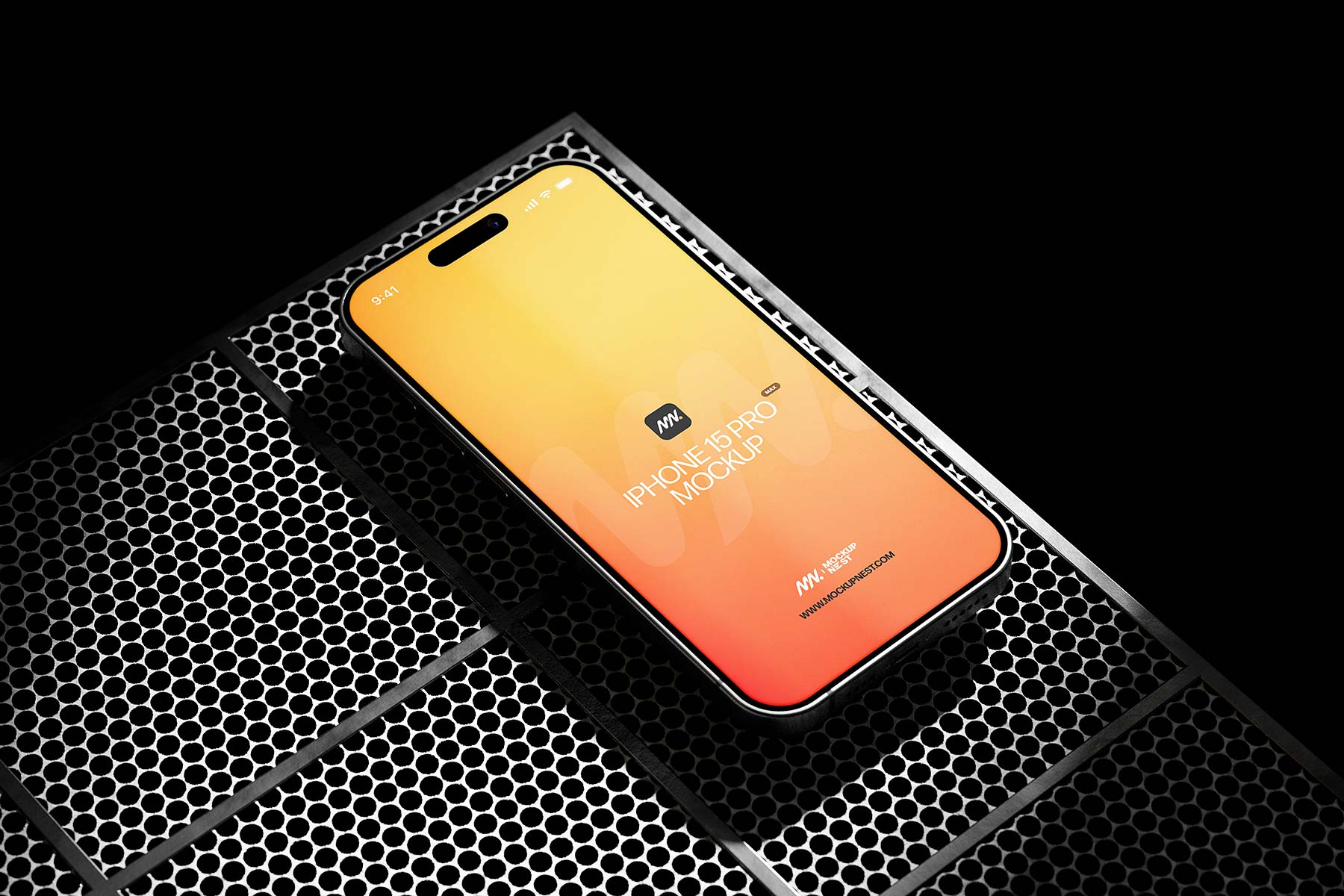 iPhone 15 Pro Max Free Mockup