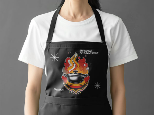 Branding Apron Mockup