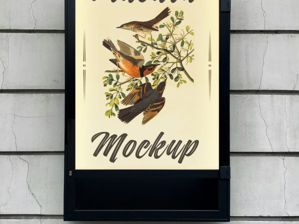 CLP Placard Free Mockup