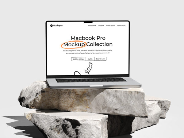 Free MacBook Pro Mockup