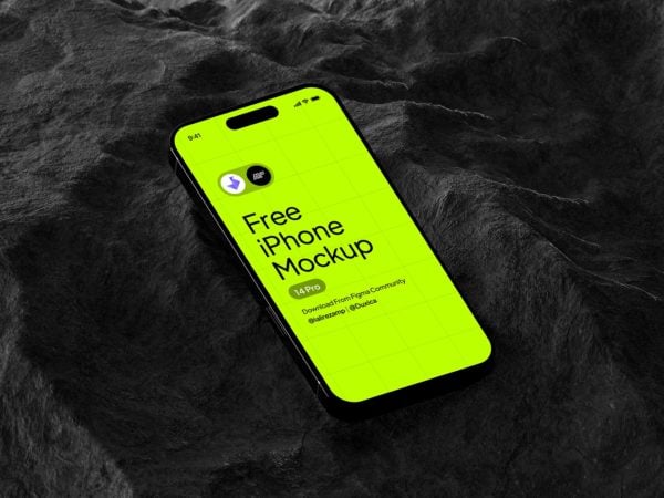 Free Phone App Mockup