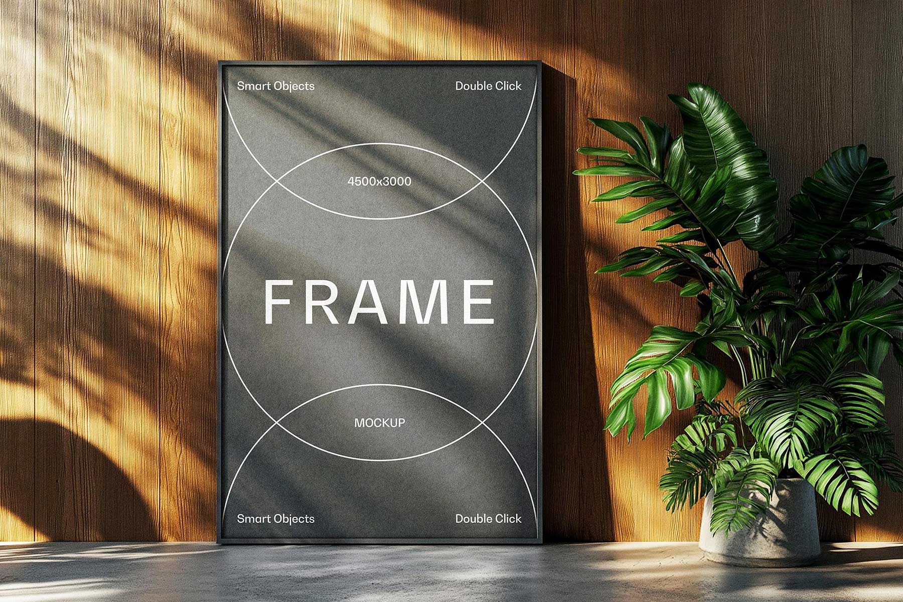 Interior Frame Mockup (PSD)