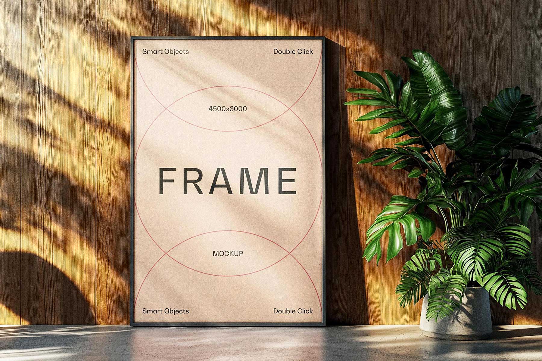 Interior Frame Mockup (PSD)