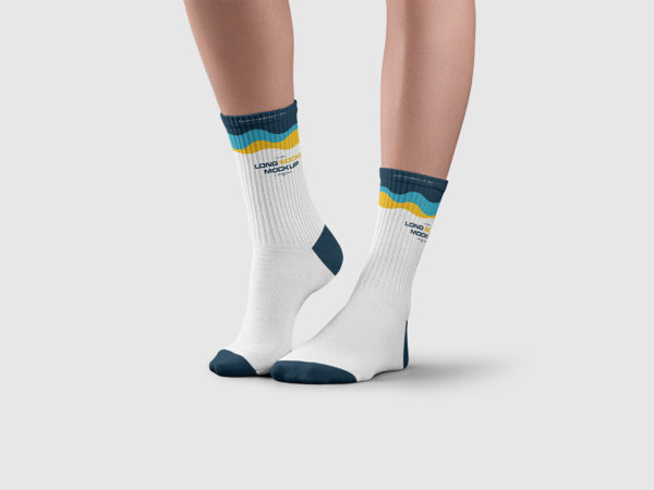 Long Socks Free Mockup