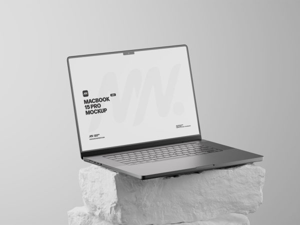 MacBook Pro Free Mockups for Website Presentation