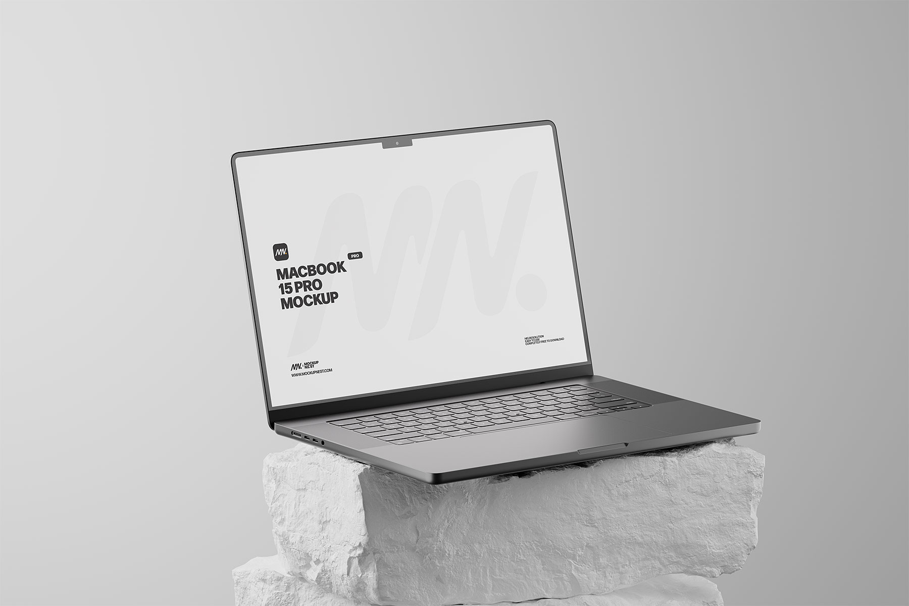 MacBook Pro Free Mockups for Website Presentation