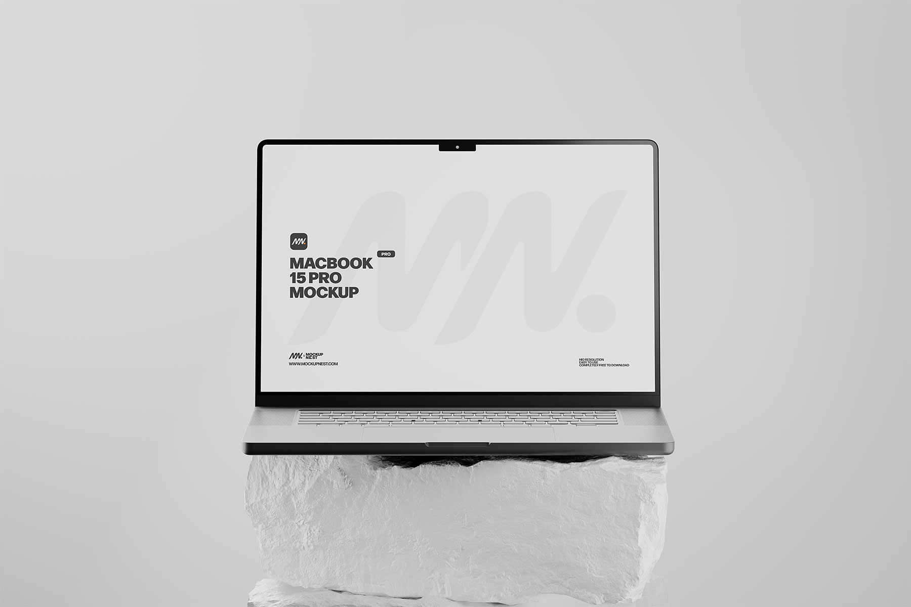 MacBook Pro Free Mockups for Website Presentation