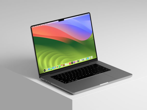 Minimal MacBook Pro Free Mockups