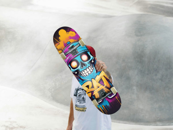 Skateboard Mockup