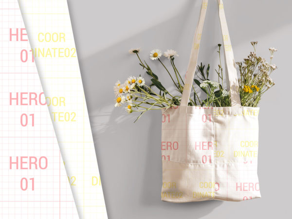 Tote Bag Mockup (Scenes for 2 Patterns Presentation)