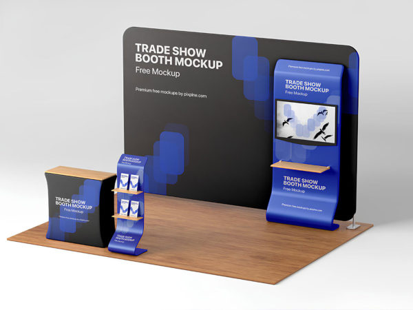 Trade Show Booth Free Mockup