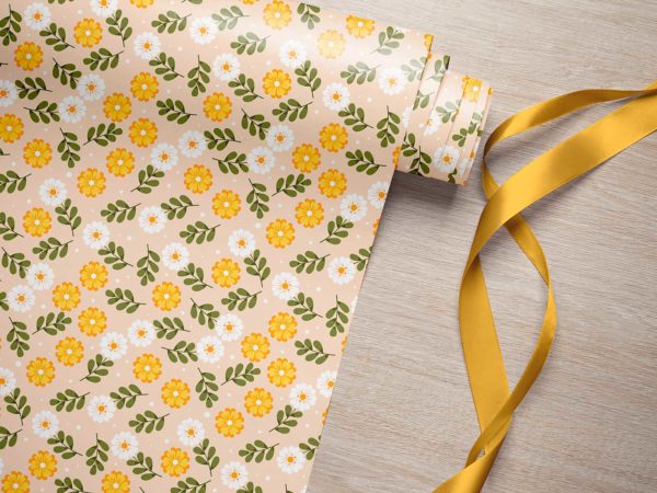 Wrapping Paper Mockup