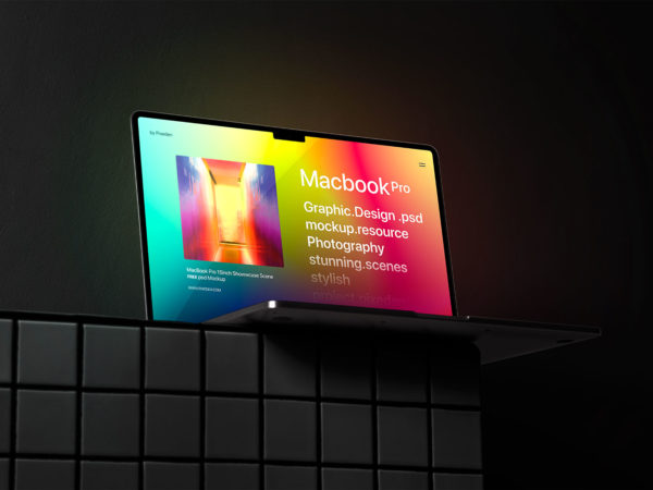 Free MacBook Pro Screen Mockup