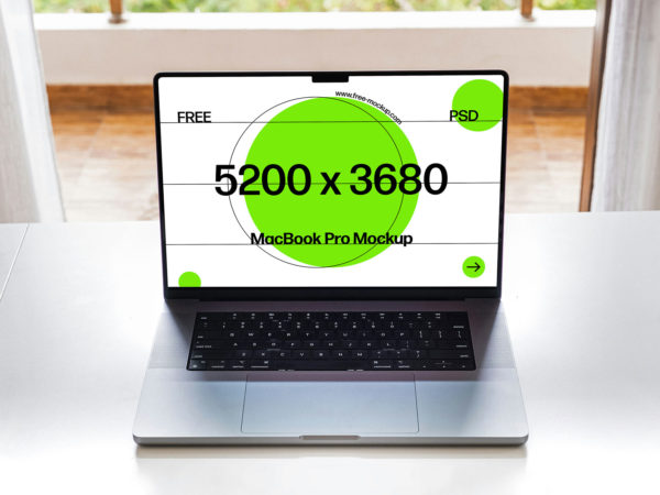 MacBook Pro Free PSD Mockup