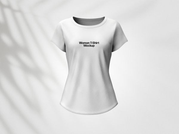 Woman T-Shirt Mockup