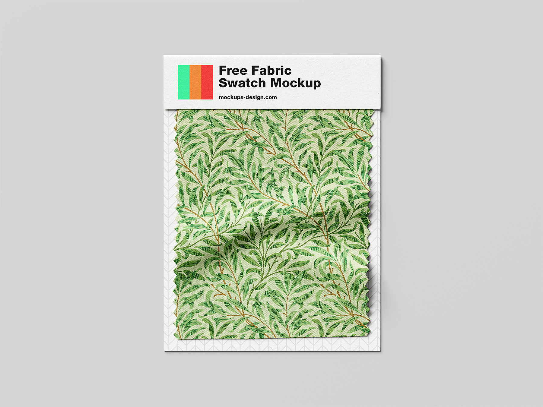 Fabric Swatch Free Mockups