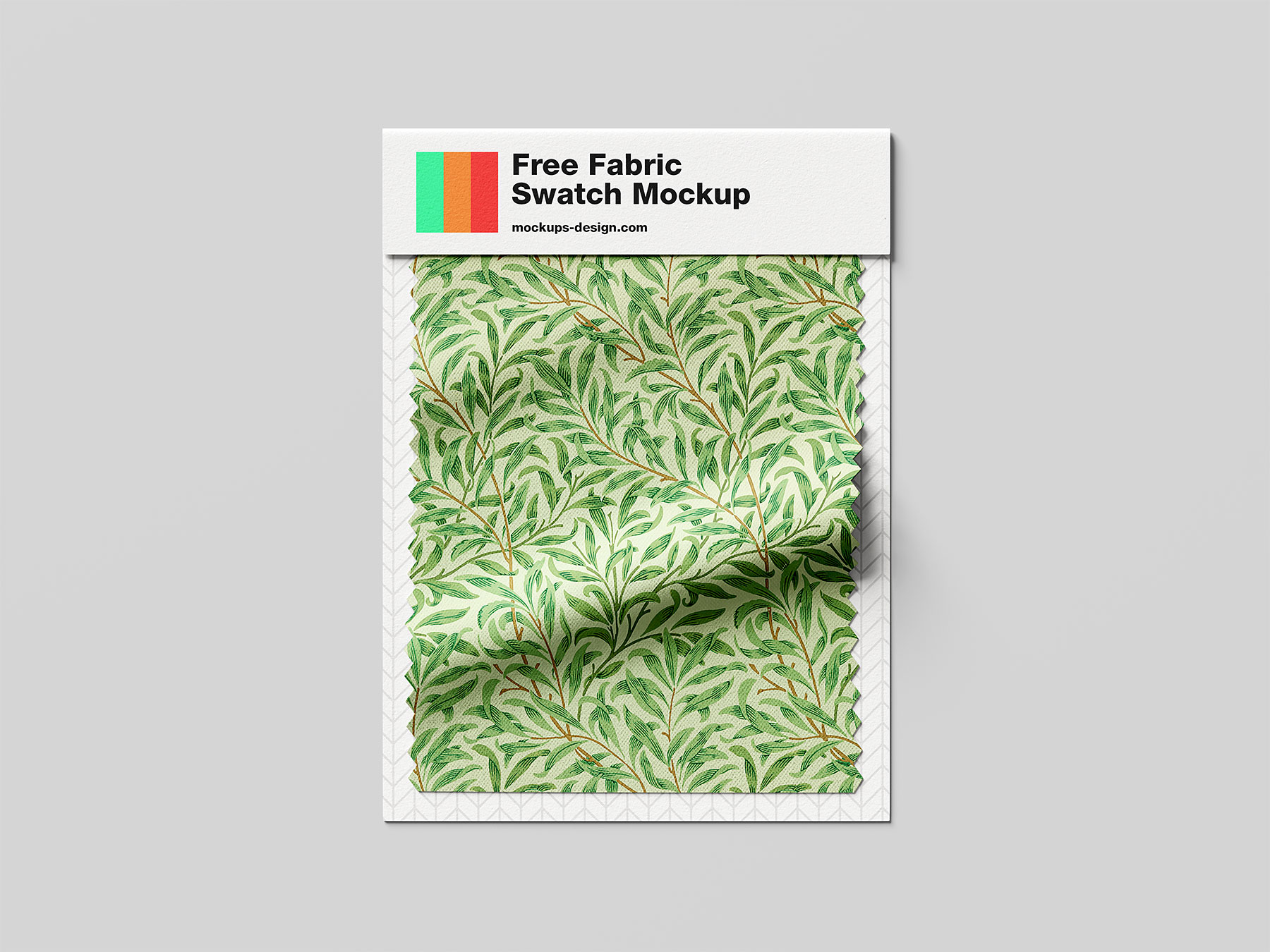 Fabric Swatch Free Mockups