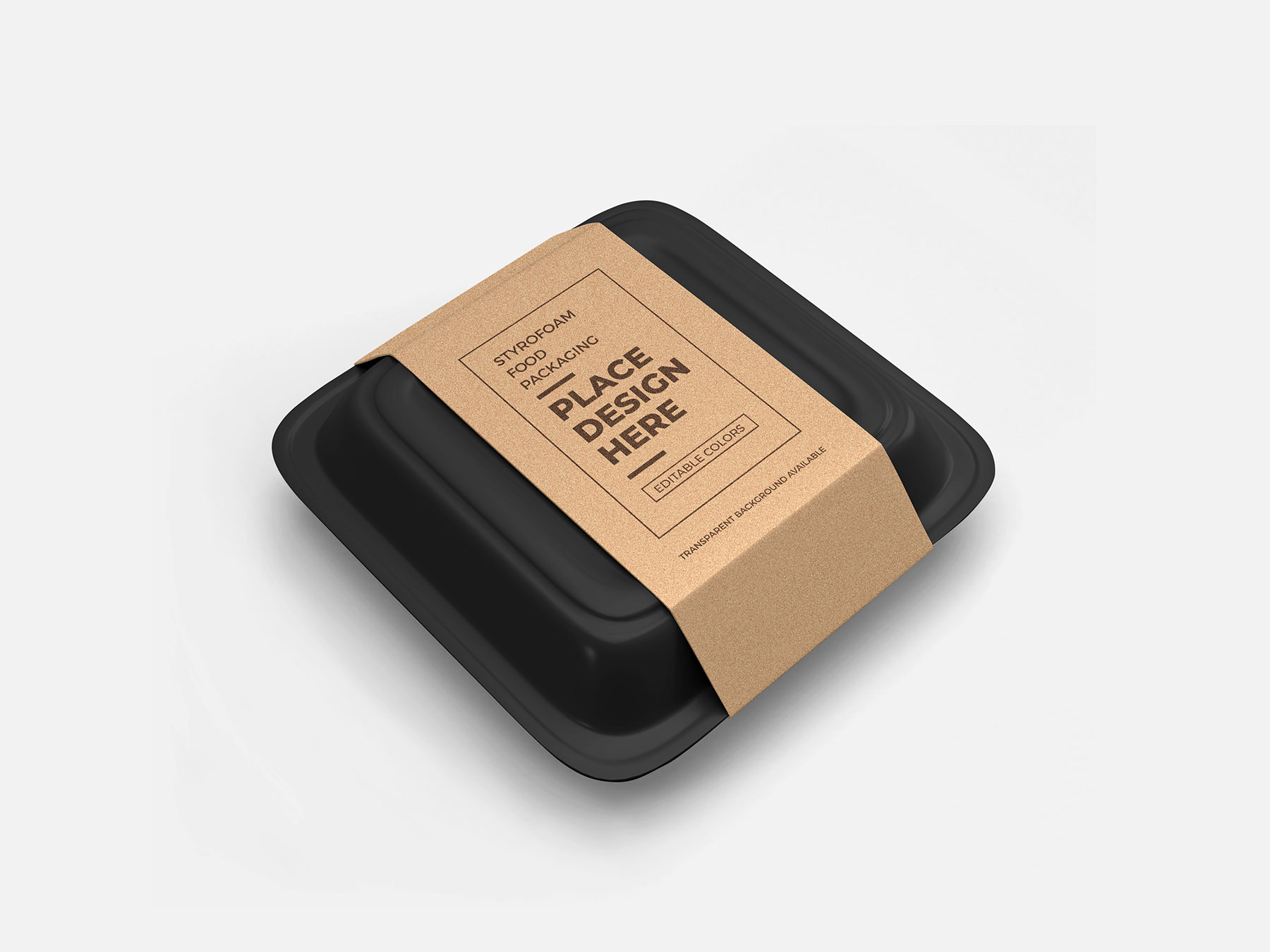 Food Box Packaging Free Mockup