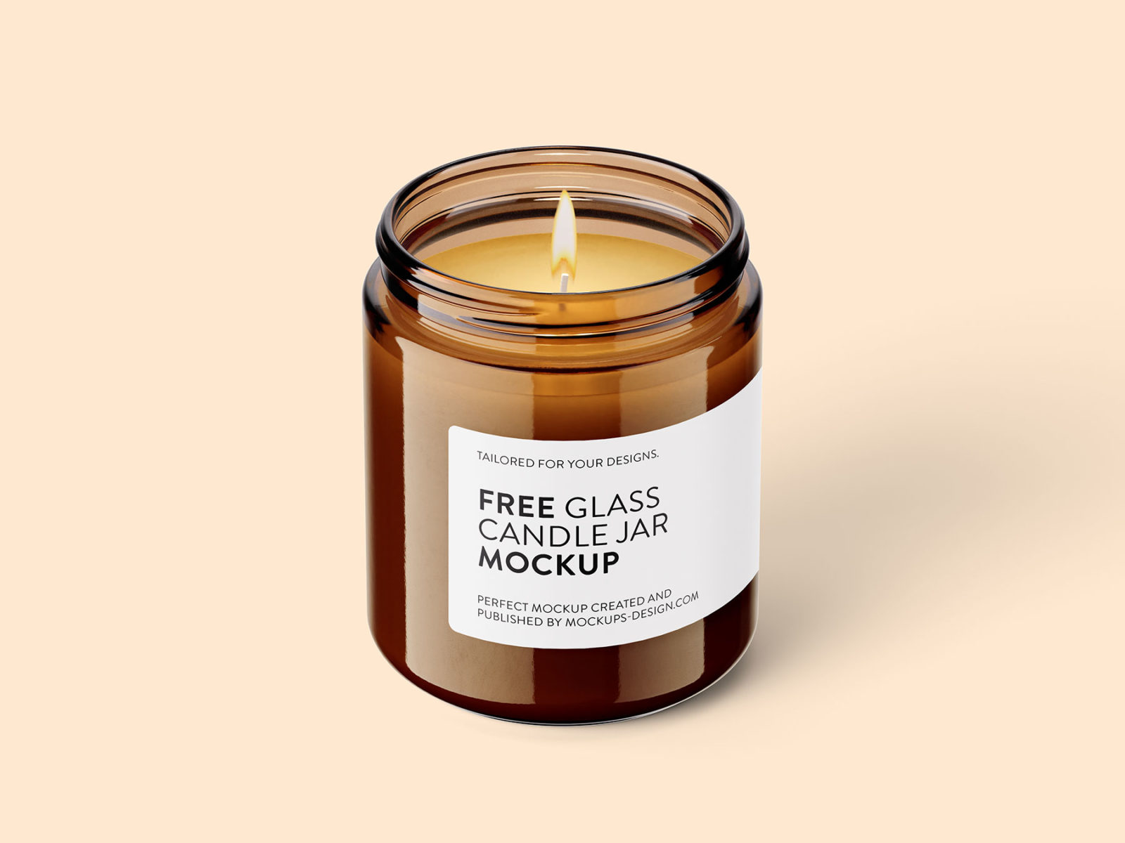 Free Candle Jar Mockup | The Free Mockup