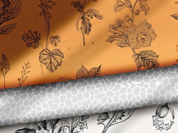 Free Fabric PSD Mockup