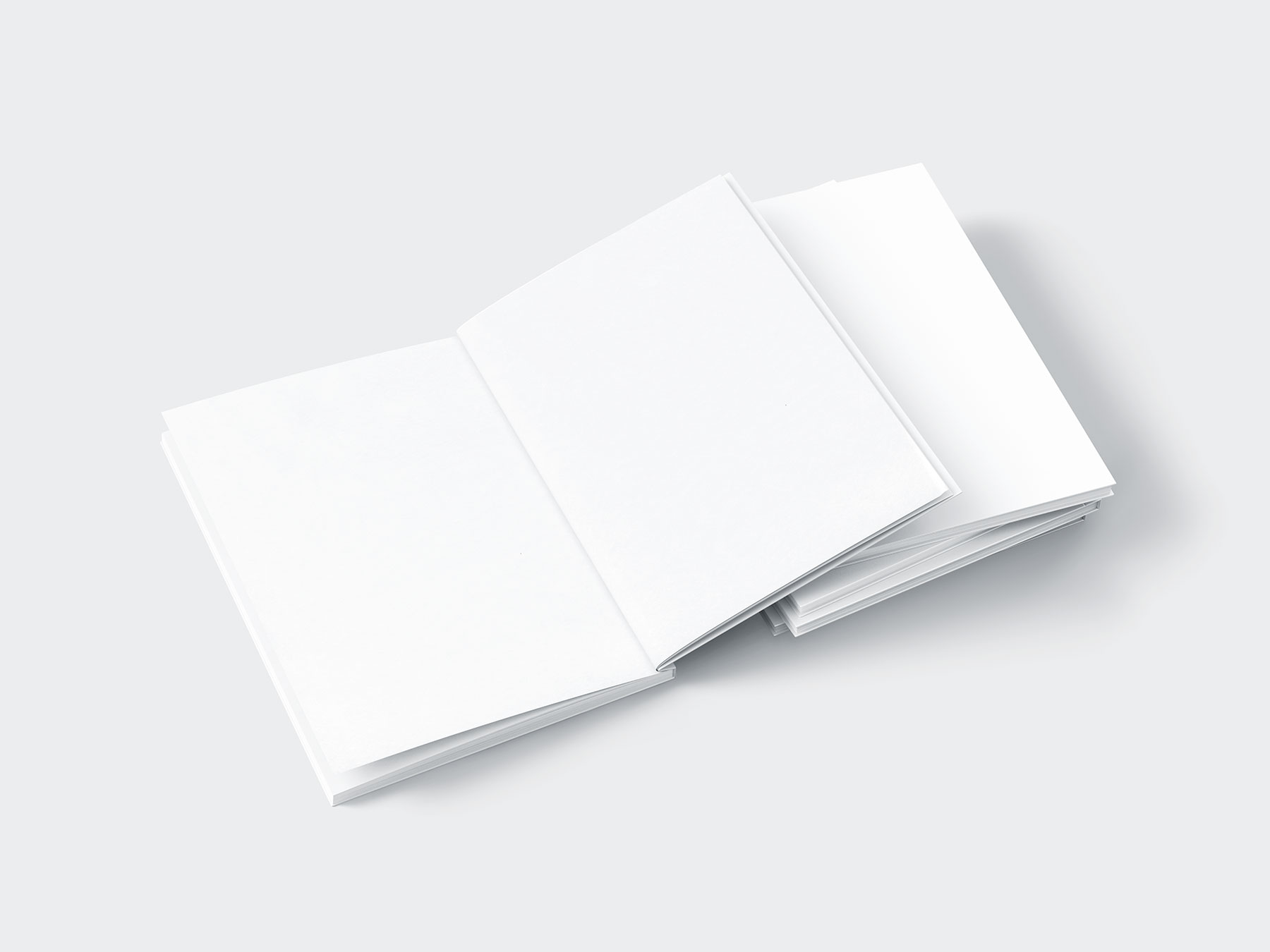 Free Inner Pages and Cover Book Mockups