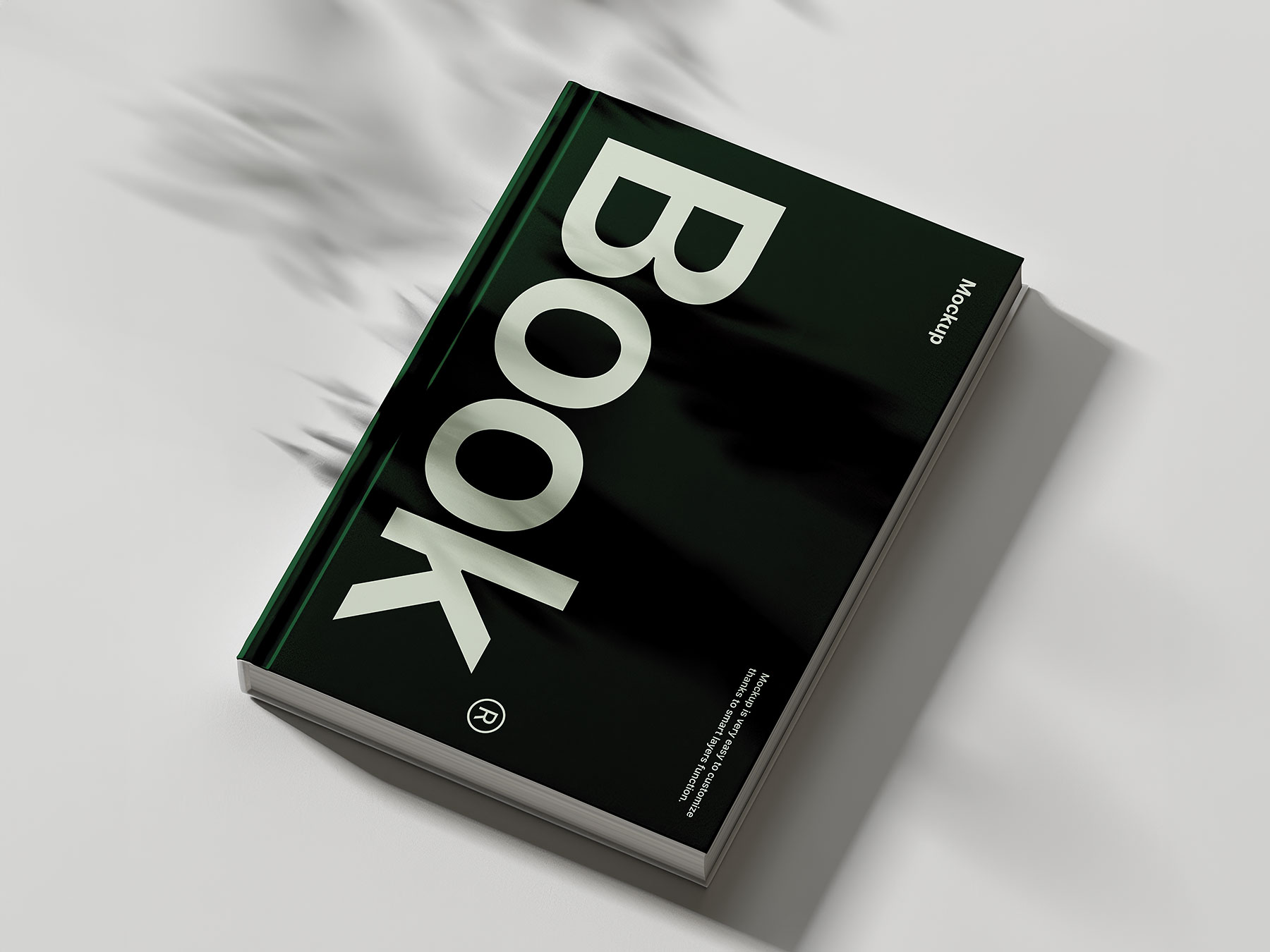 Free Minimalist Book Mockup