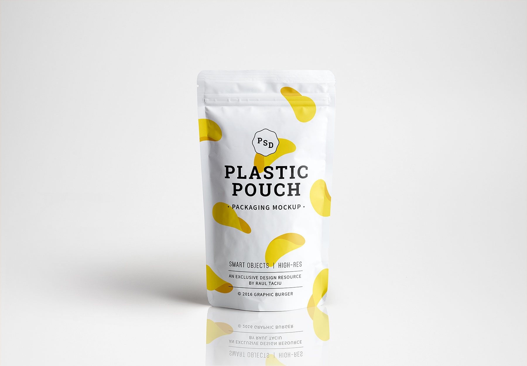 Stand-Up Pouch Mockup Packaging Presentation