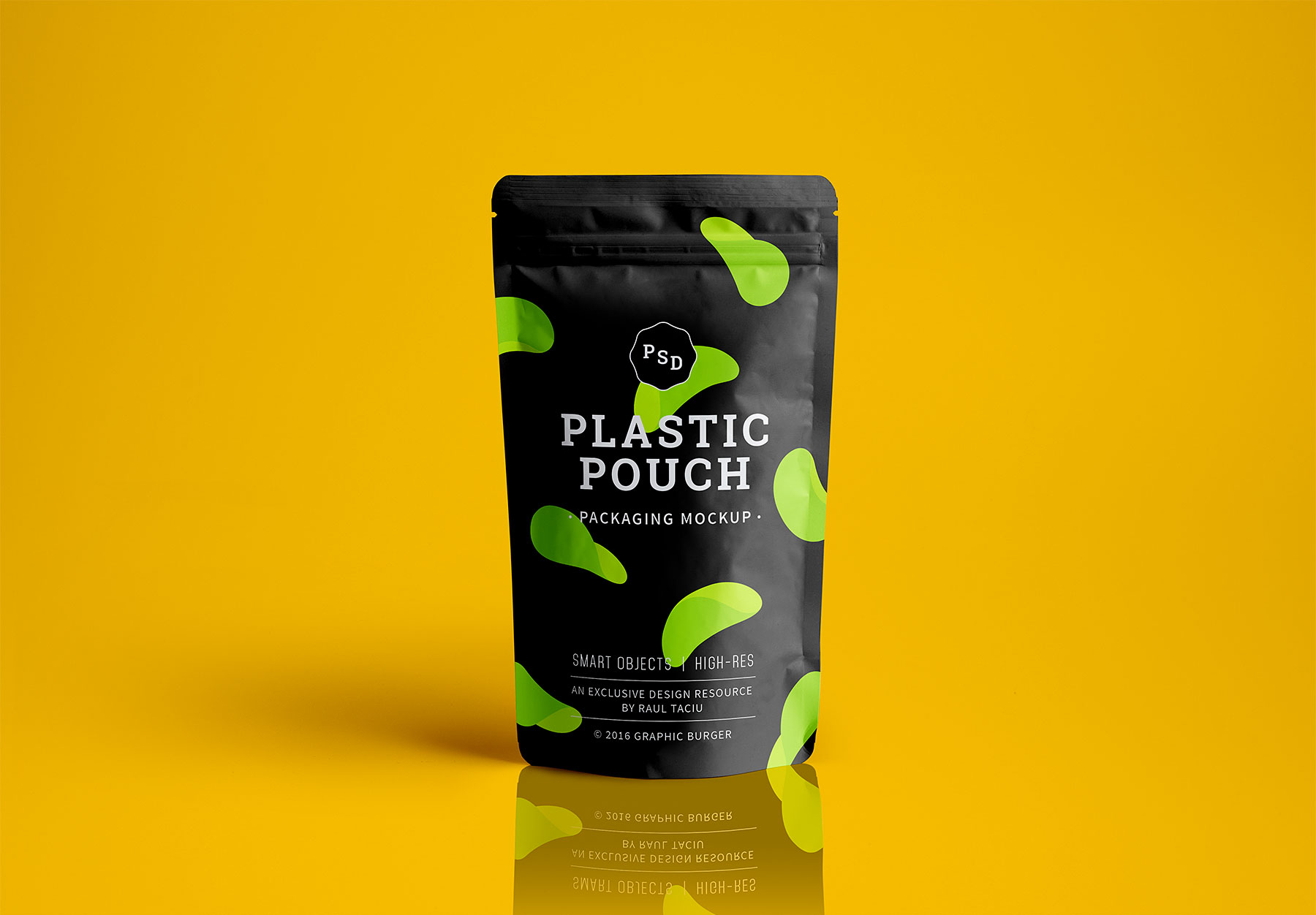 Stand-Up Pouch Mockup Packaging Presentation