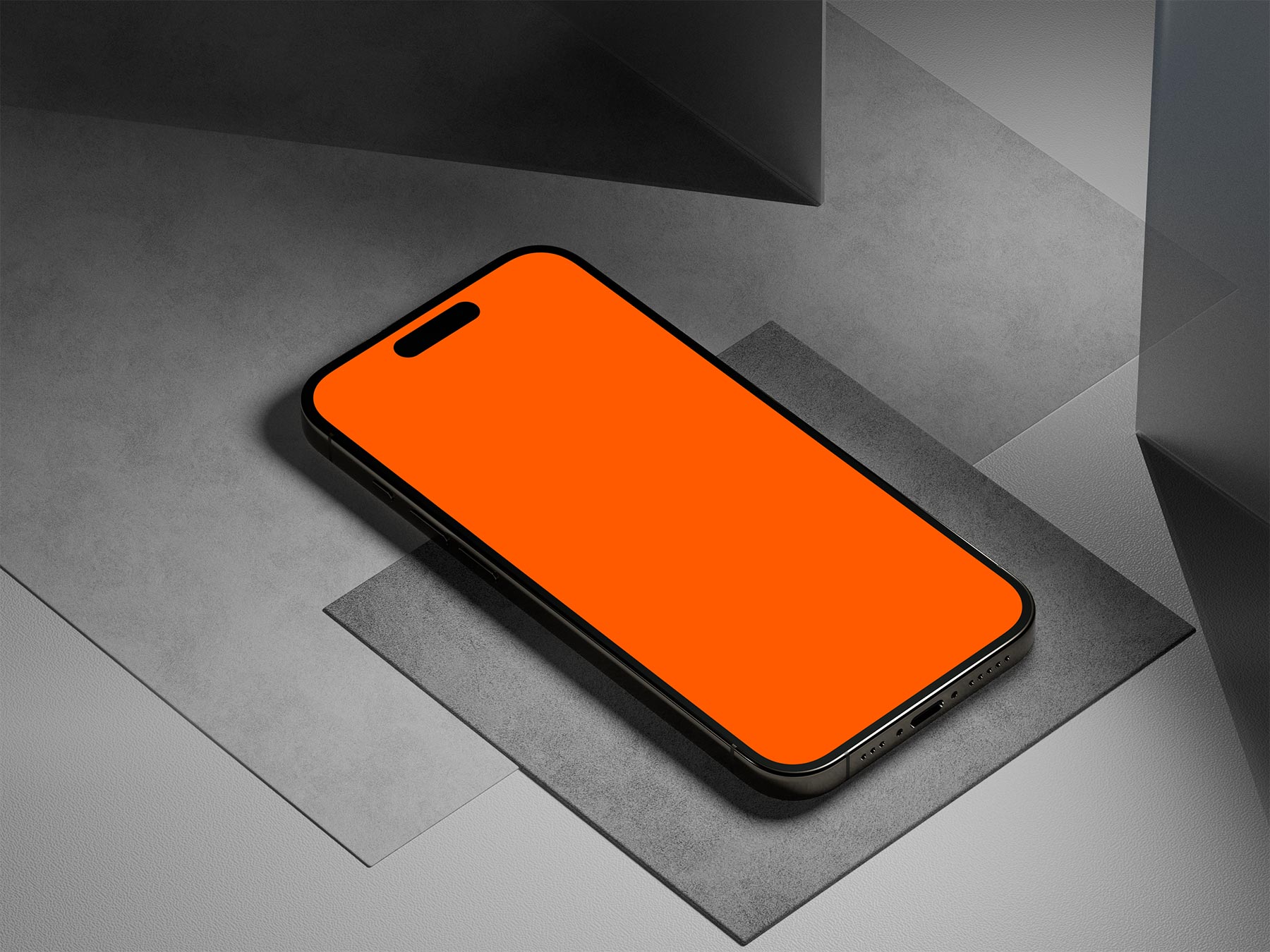 iPhone 15 Free Mockup