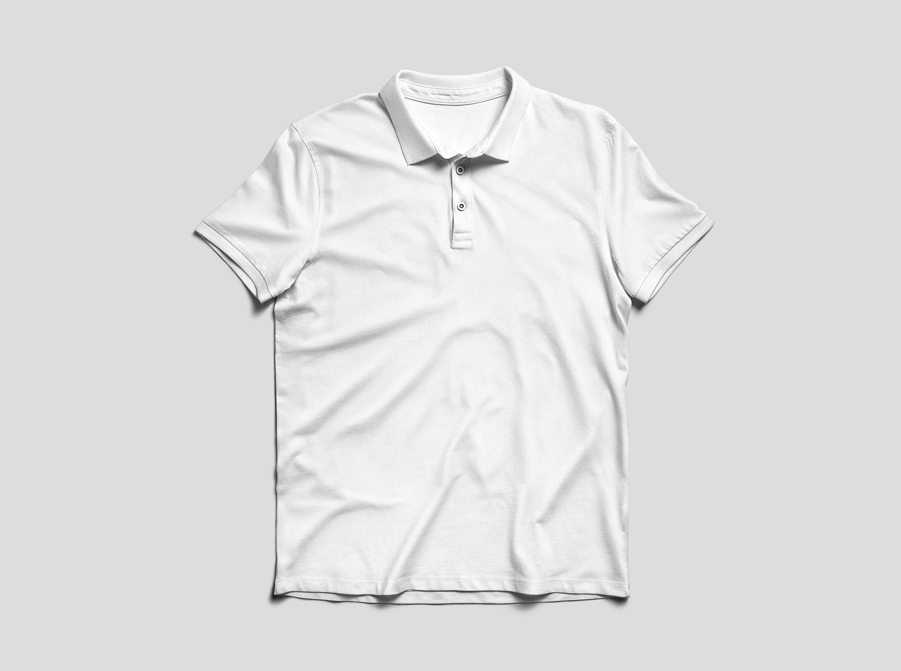 Free Polo Shirt PSD Mockup (Front and Back)