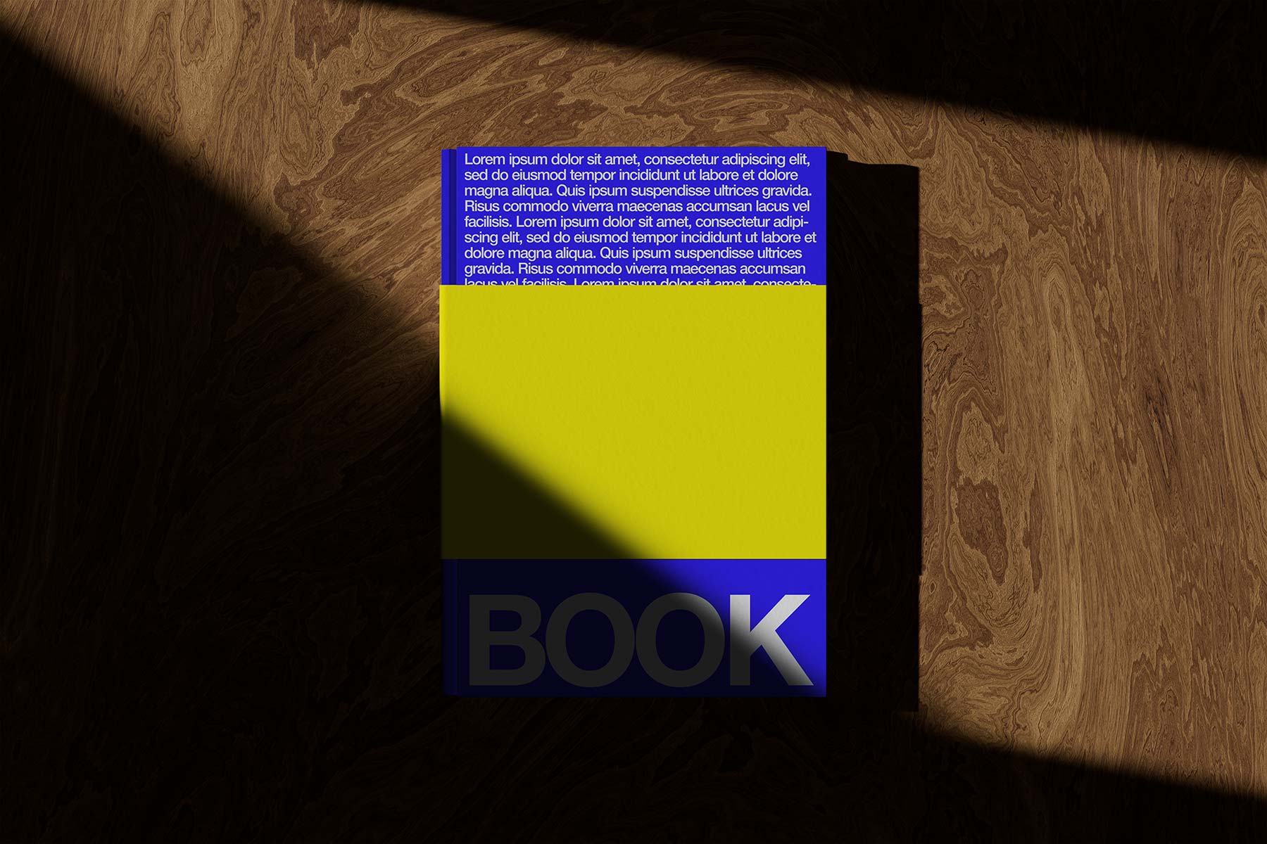 Book Cover Mockup – Free PSD Template