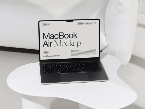 Free MacBook Air Mockup