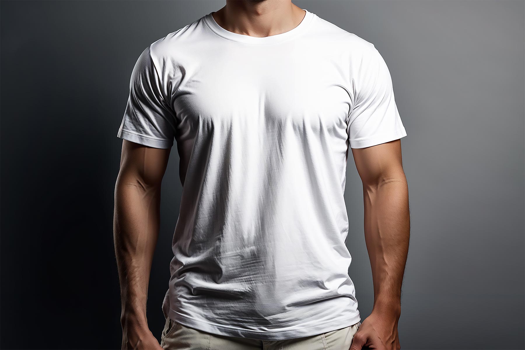 Free T-Shirt PSD Mockup (AI Generated)