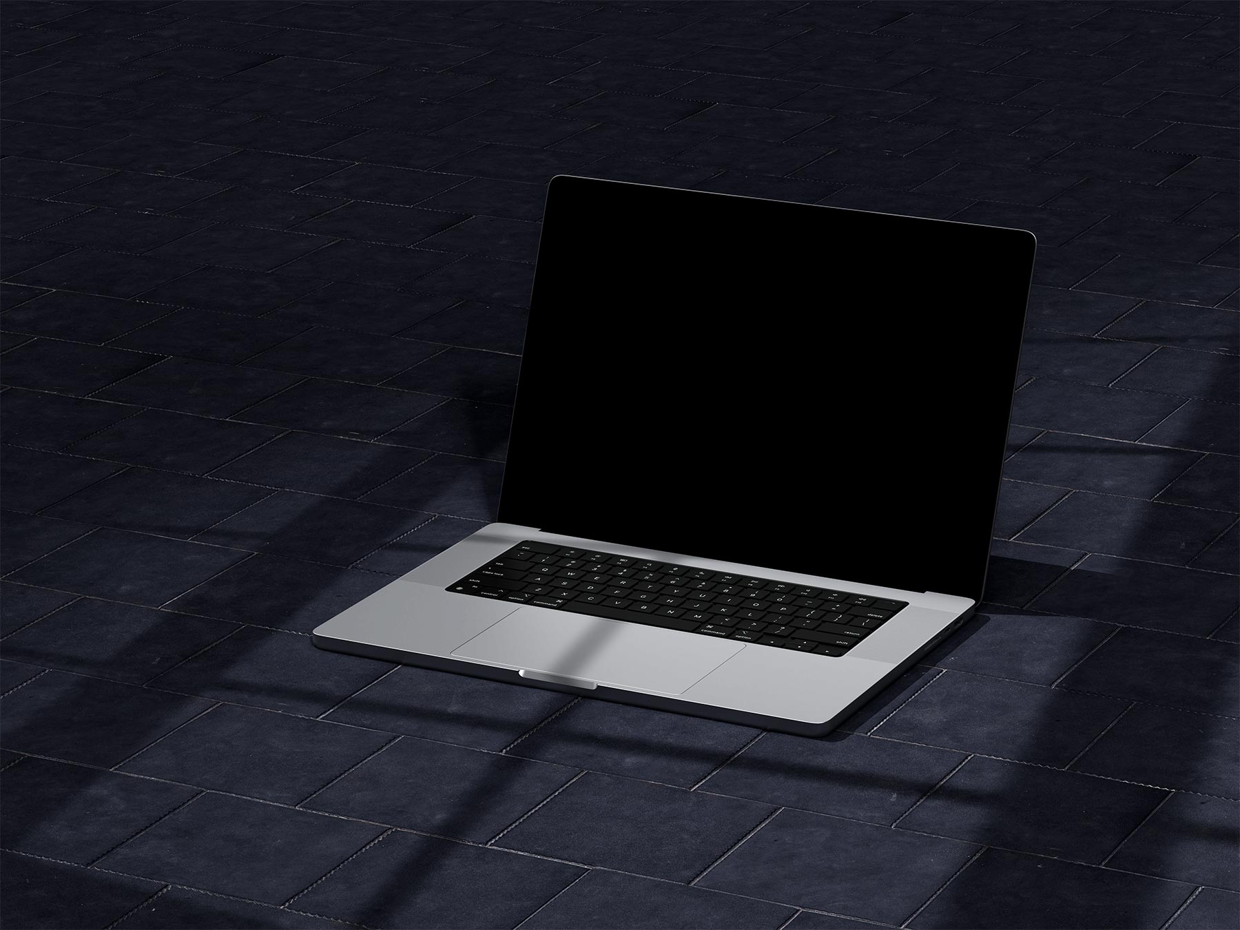 MacBook Pro Screen – Free PSD Mockup