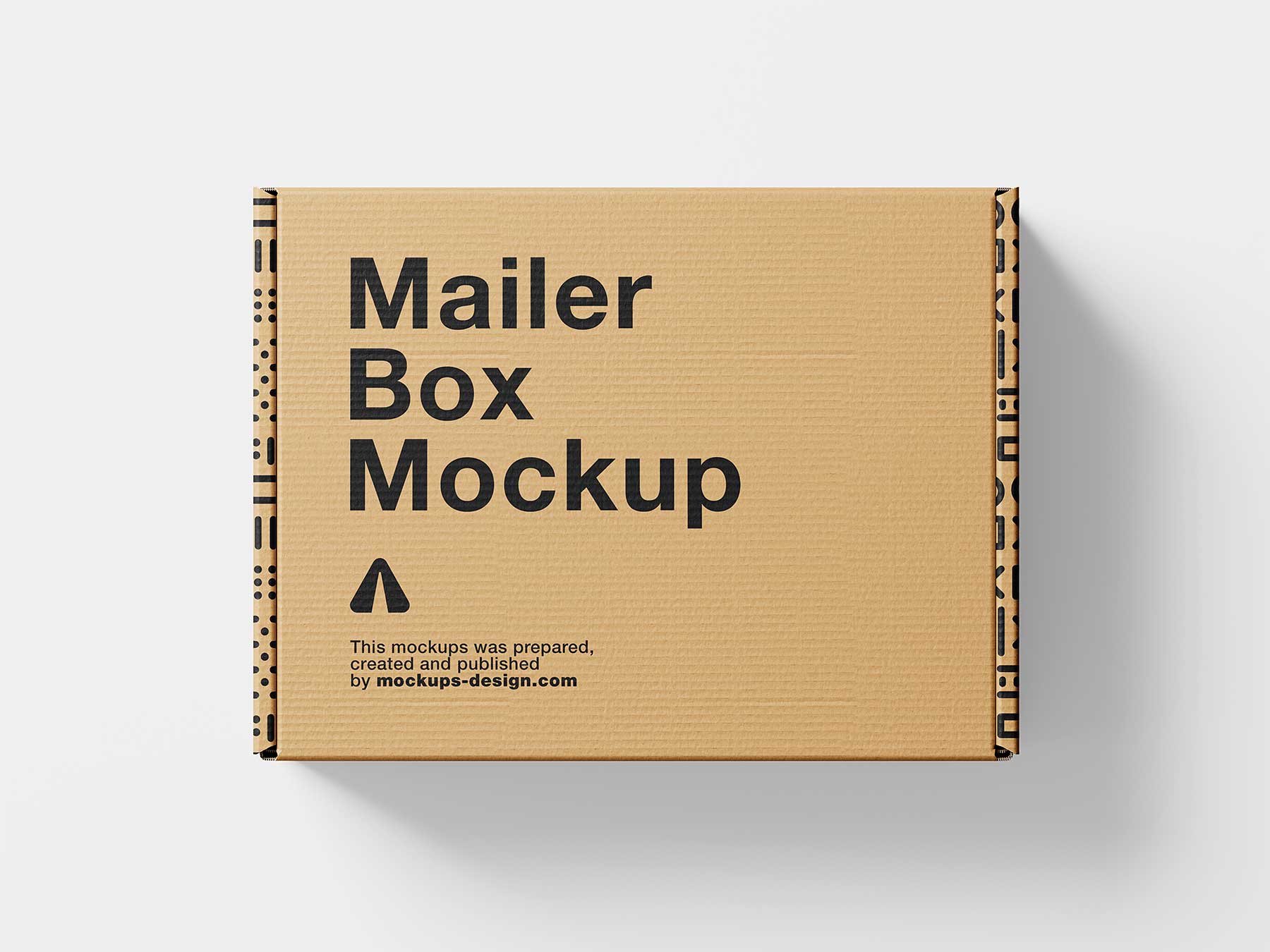 Mailer Box Free PSD Mockups