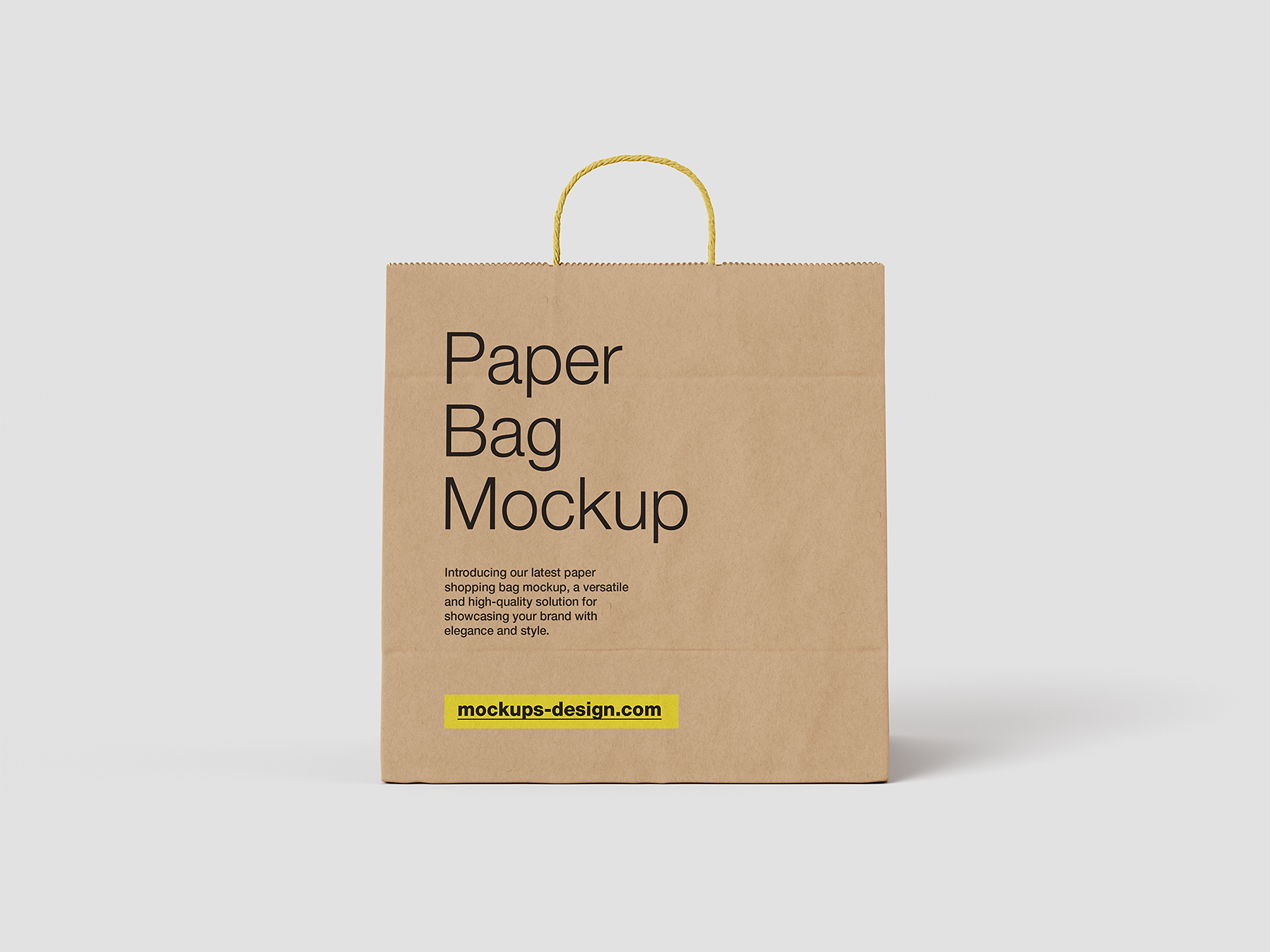 Paper Bag Free Mockup