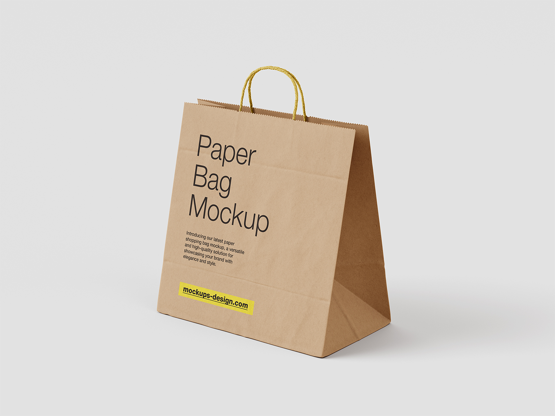 Paper Bag Free Mockup