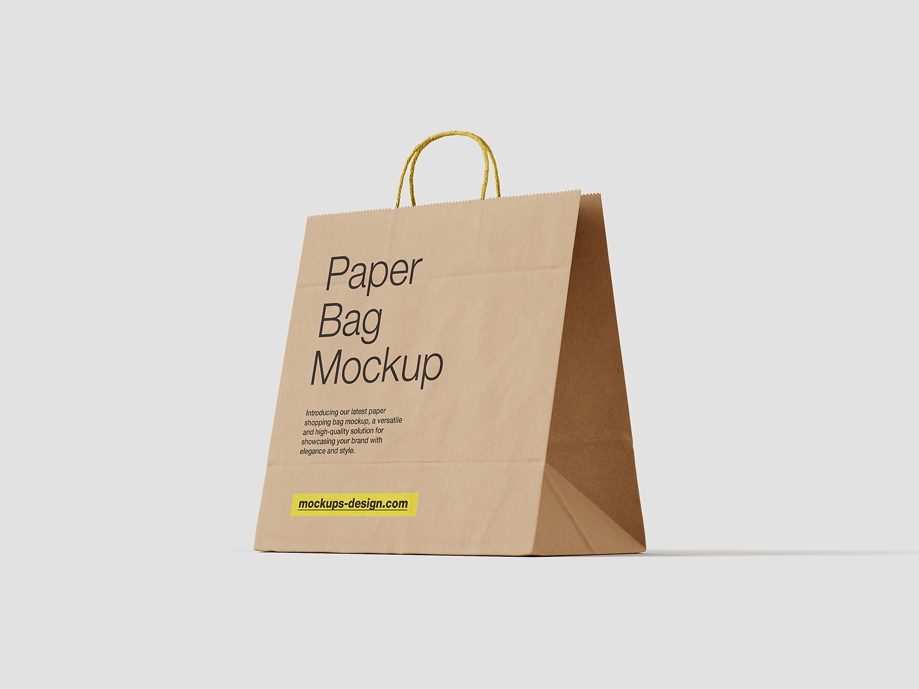 Paper Bag Free Mockup