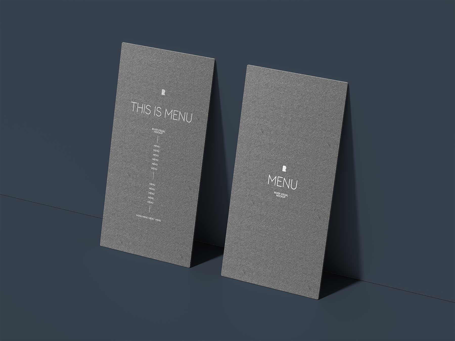 Restaurant Menu Free Mockup