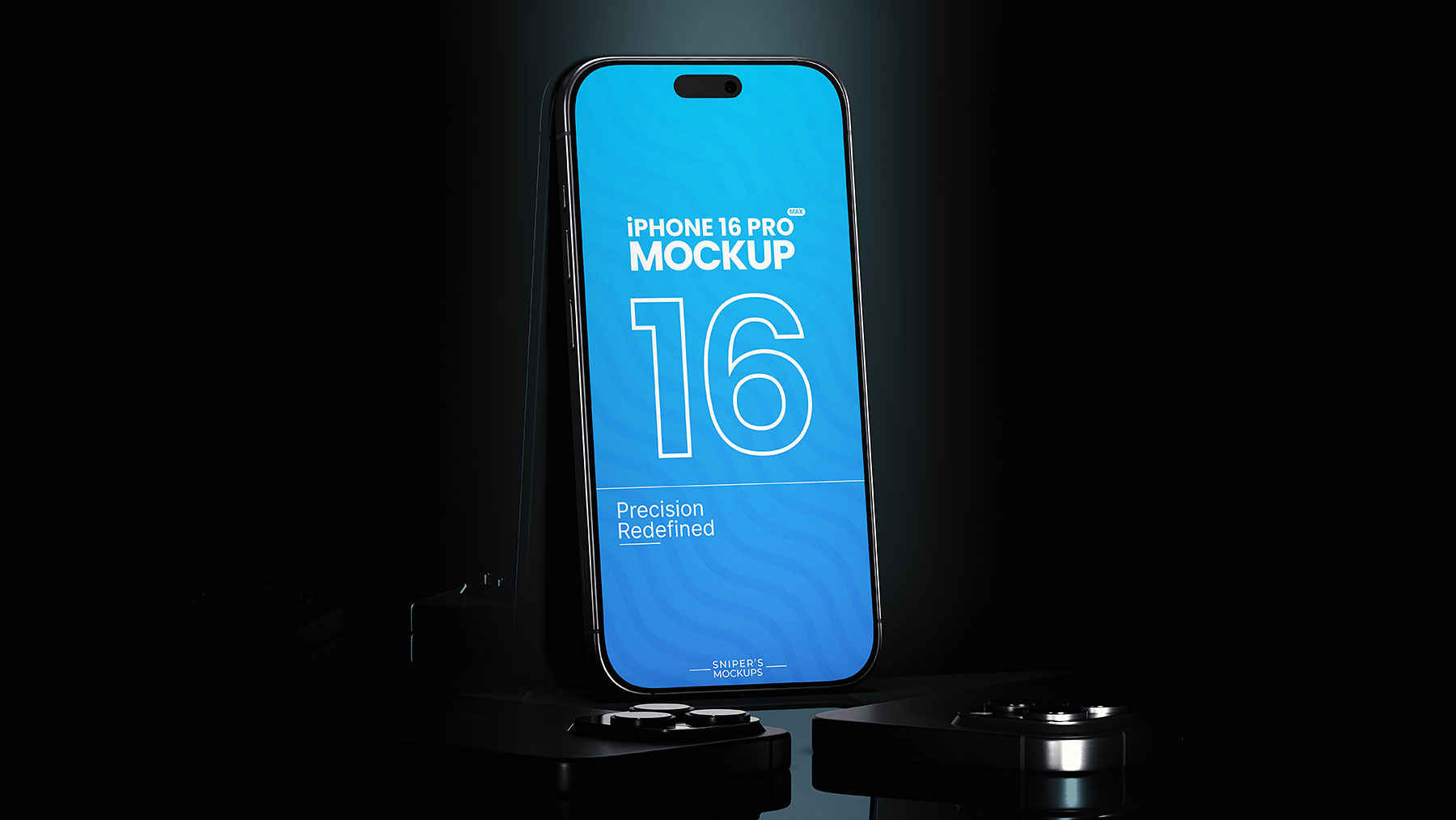 iPhone 16 Pro Max Free Mockups