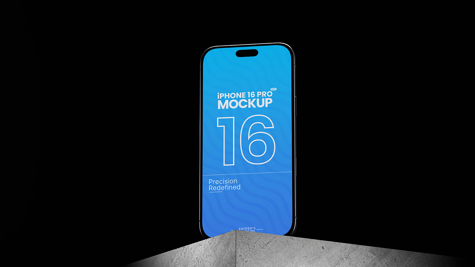 iPhone 16 Pro Max Free Mockups