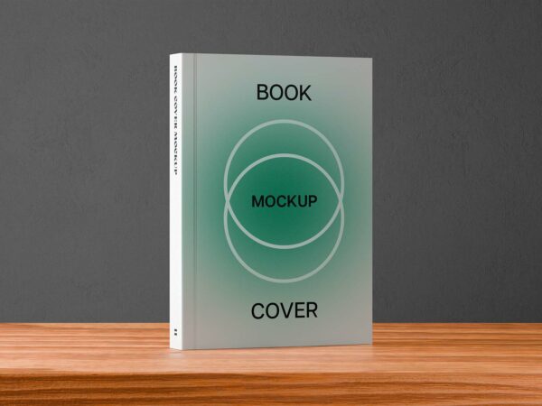 Book Hard Cover Mockup