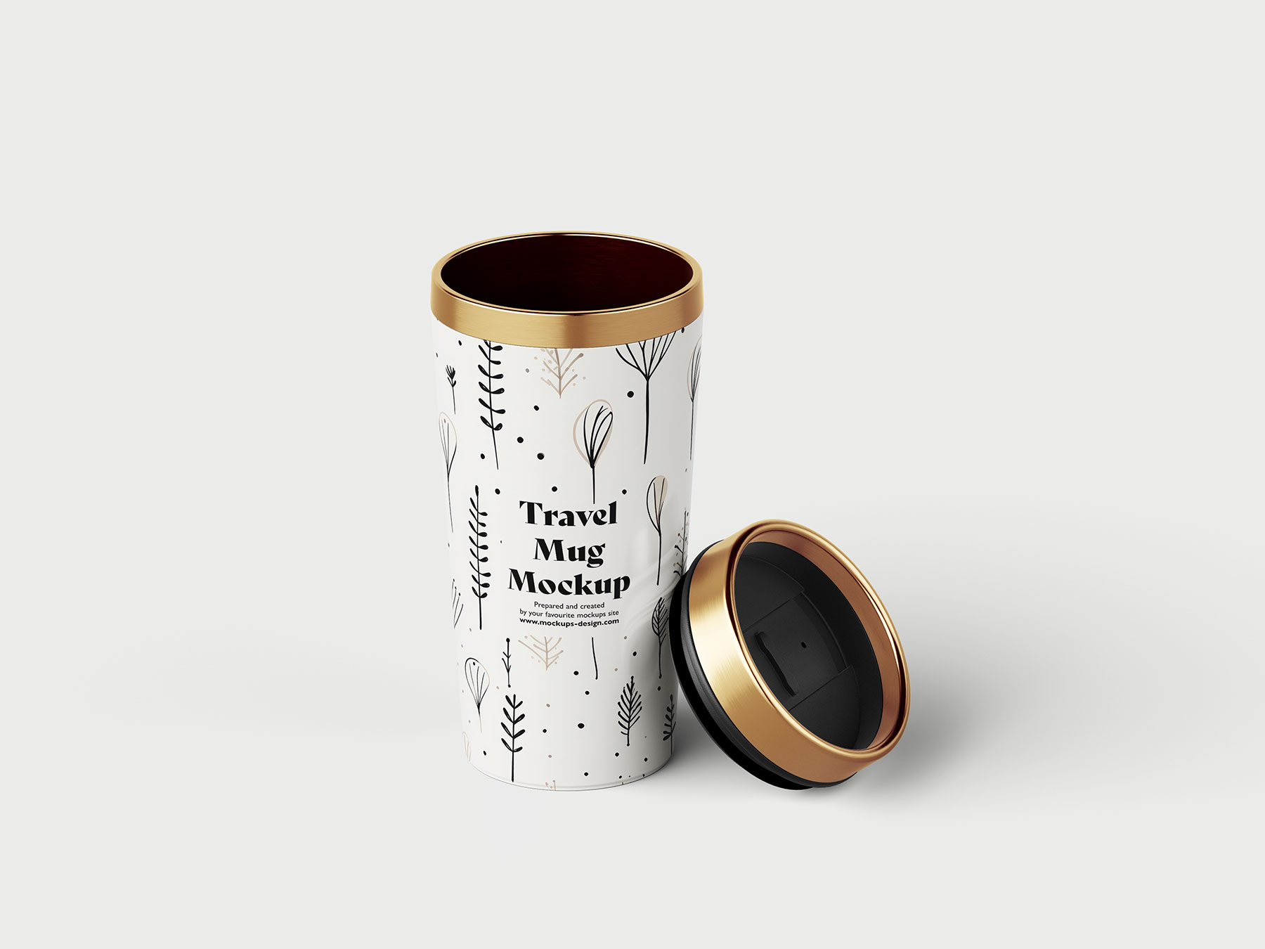 Free Tumbler Mockup Template