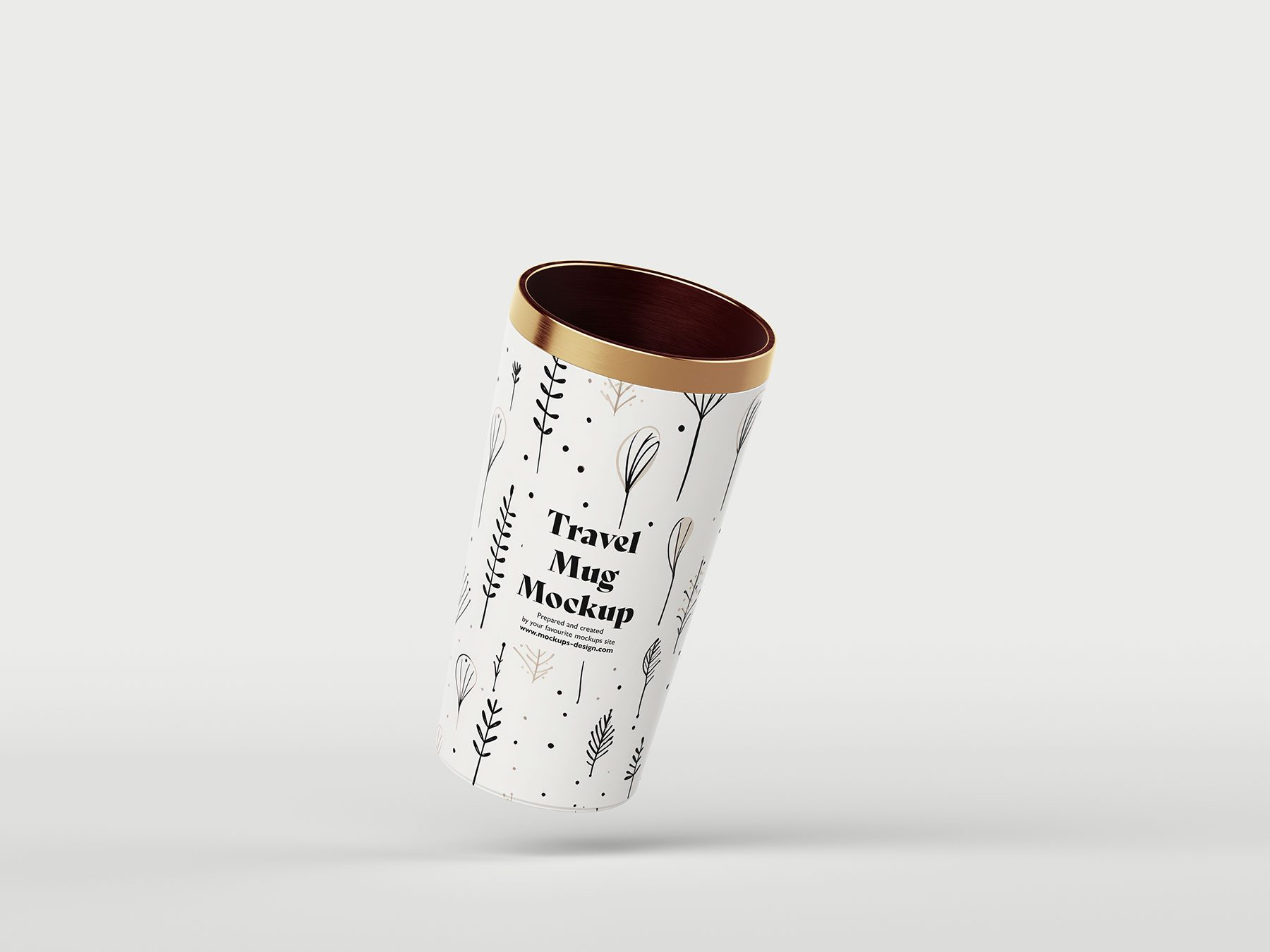 Free Tumbler Mockup Template