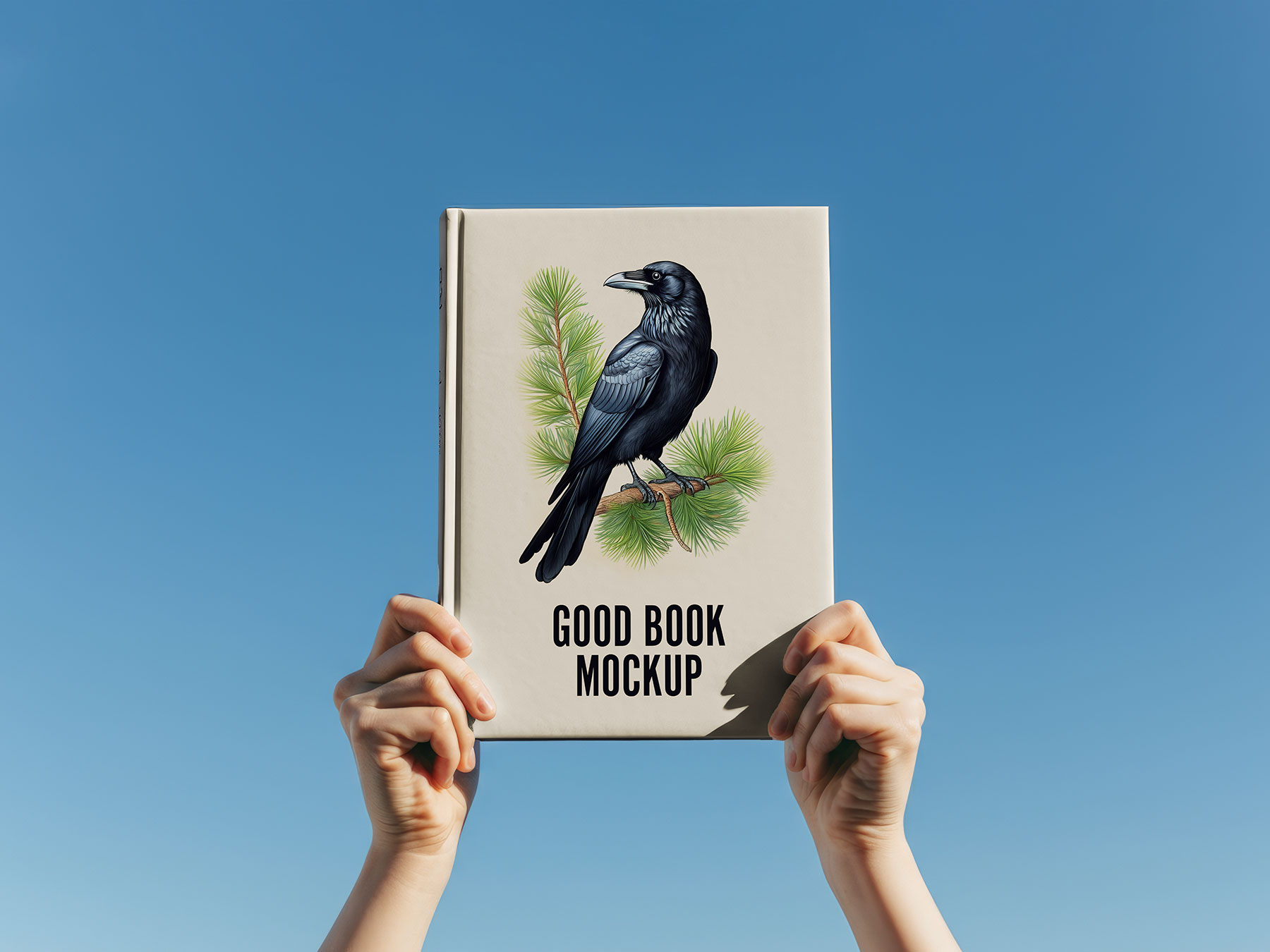 Hard Cover Book Mockup