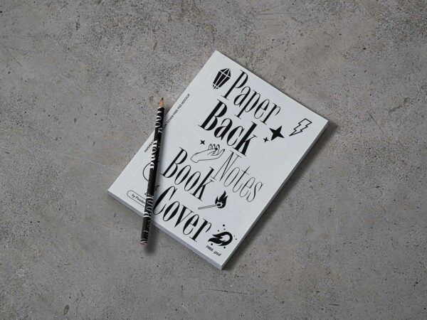 PaperBack Notes Book Mockup